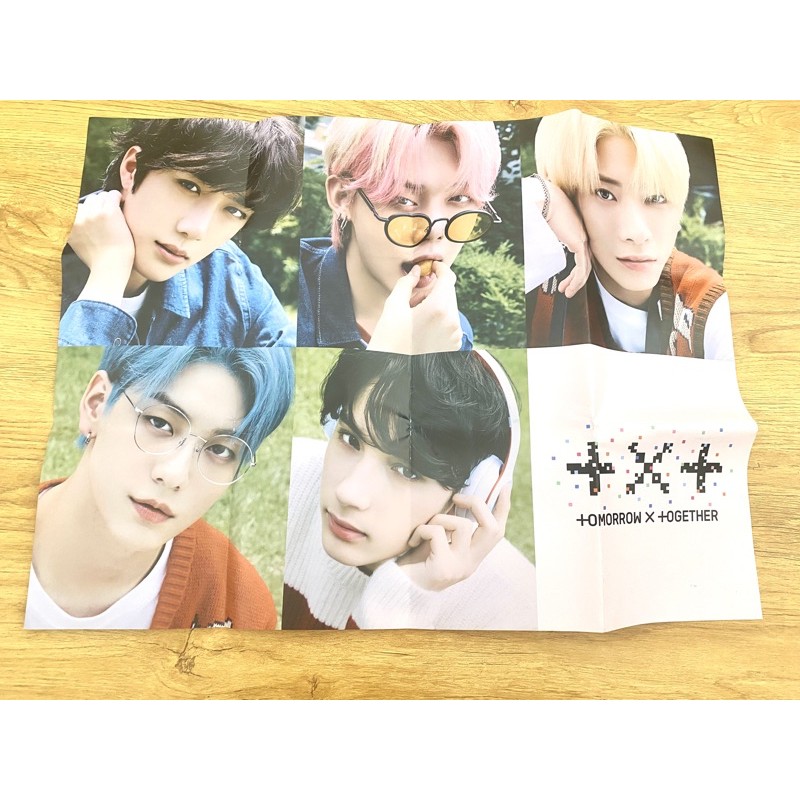 TXT Minisode1: Blue Hour Album Poster Official