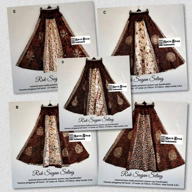  Rok  Cap Sogan Seling Payung  Batik  Bawahan Kebaya  Modern 