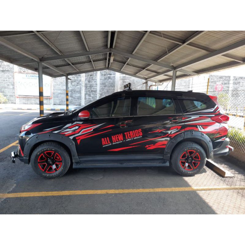 Over Fender variasi baut all new TERIOS RUSSH