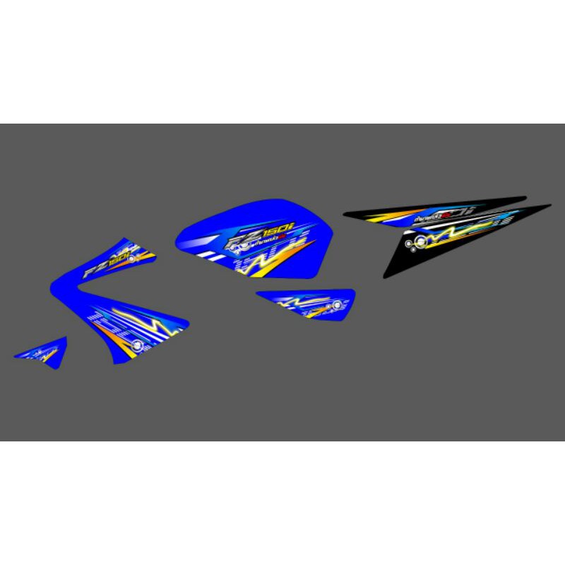 STRIPING TRANSPARAN VIXION OLD VIXION LAMA FZ150