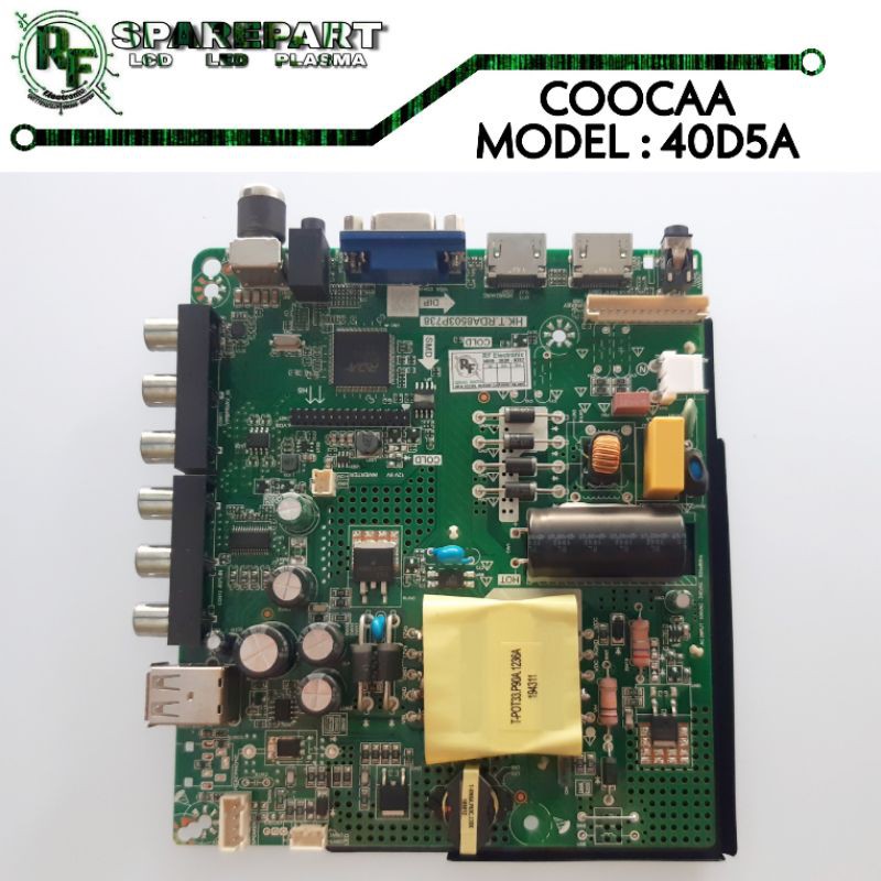 MB TV LED COOCAA 40D5A  Mainboard tv led coocaa 40d5a