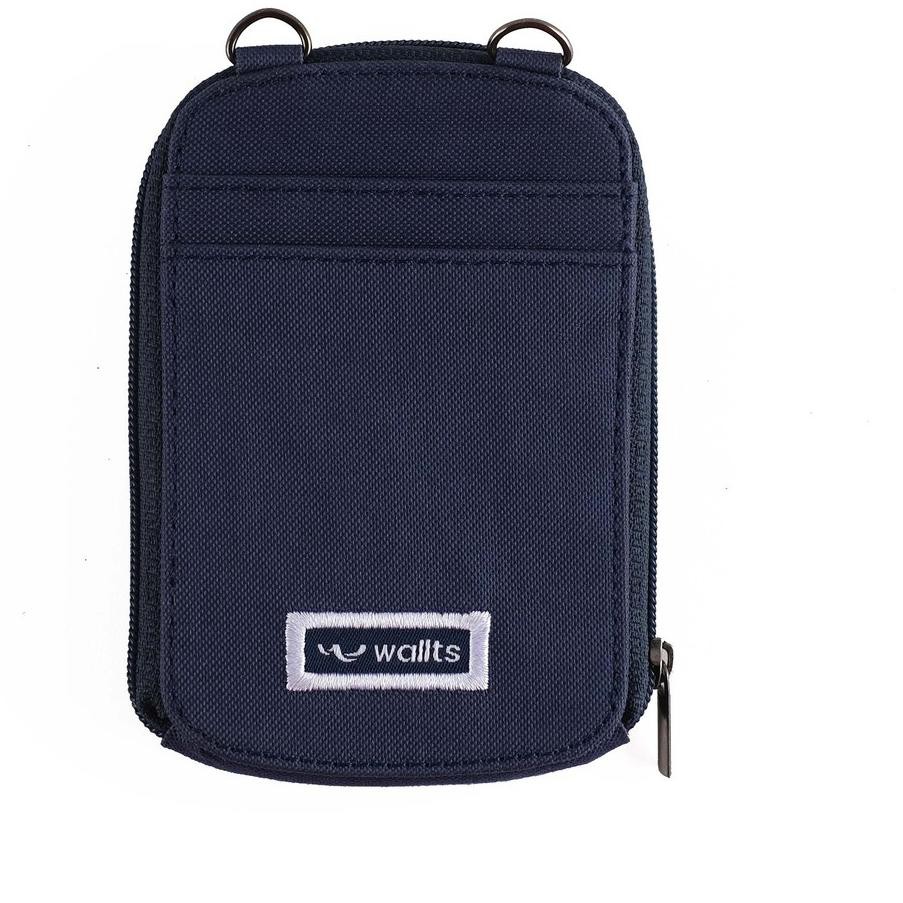 

>>♠✧ Wallts Bristol Multipurpose Navy - Gantungan ID Card Kantor Multifungsi Untuk Uang Dan Kartu Pr