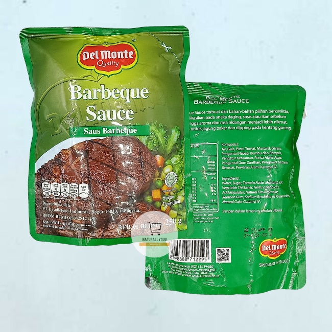 Del Monte Saus Barbeque 250gr Bumbu BBQ