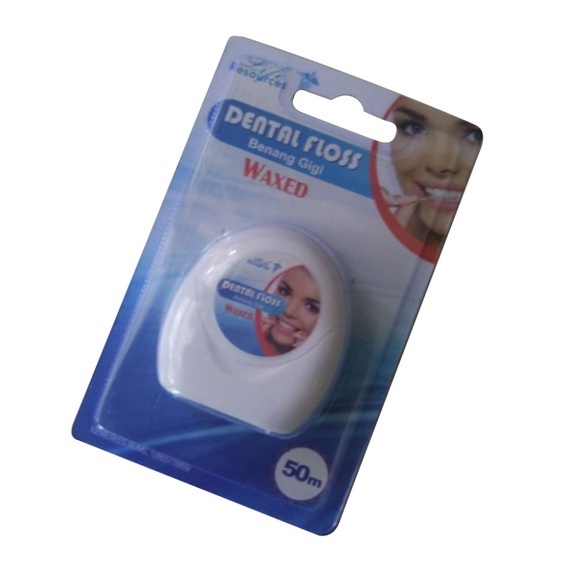 Dental Floss Waxed 50M / Benang Gigi Life Resources