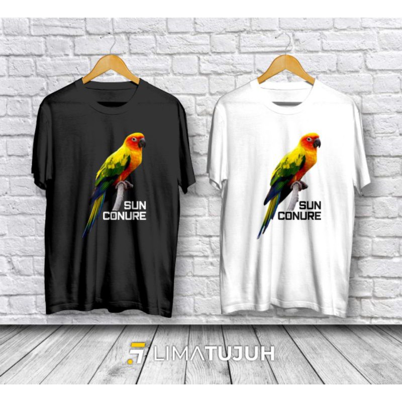 Kaos Burung Paruh bengkok Sun Conure Premium