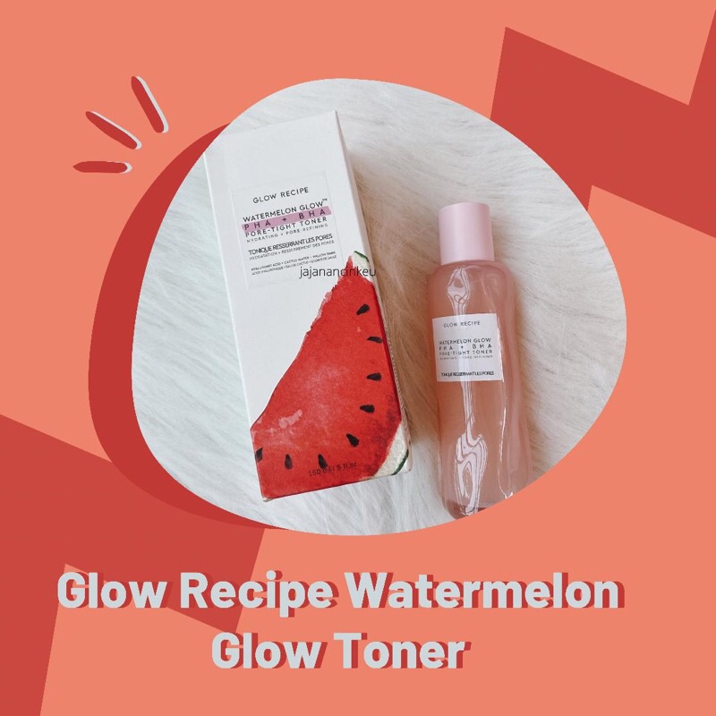 GLOW RECIPE WATERMELON GLOW PHA+BHA PORE TIGHT TONER