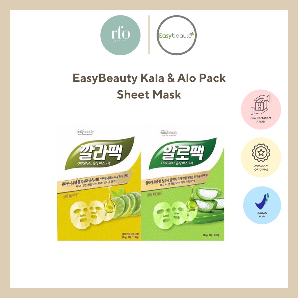 EasyBeauty Kala Pack +Plus & Alo Pack Sheet Mask