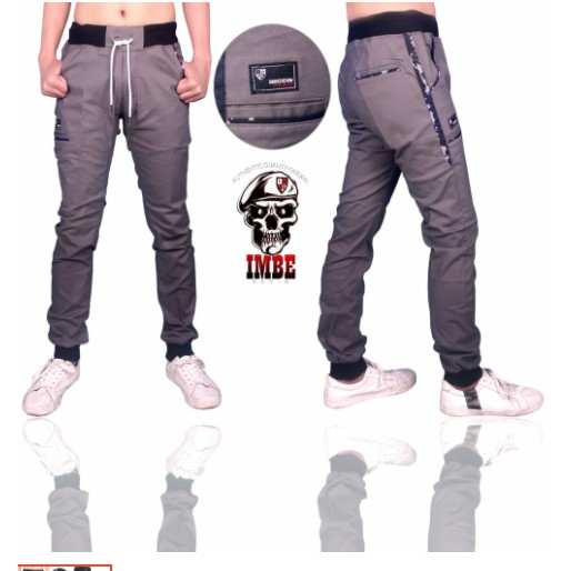 Celana Joger Chino Pria Katun Premium Edition