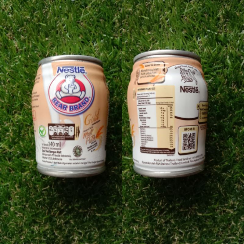

susu beruang / bear brand gold malt putih 140ml