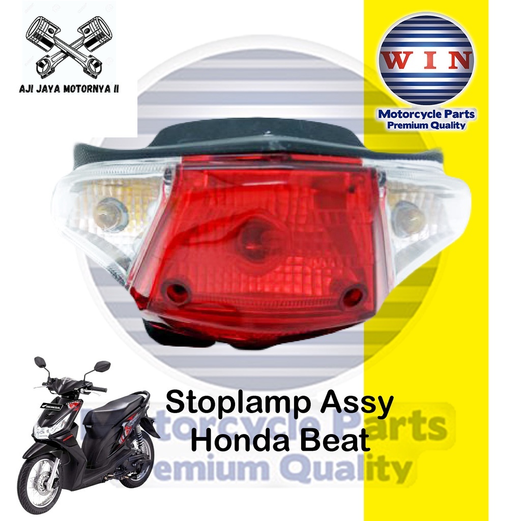 lampu belakang beat karbu stoplamp beat karbu lampu stop beat