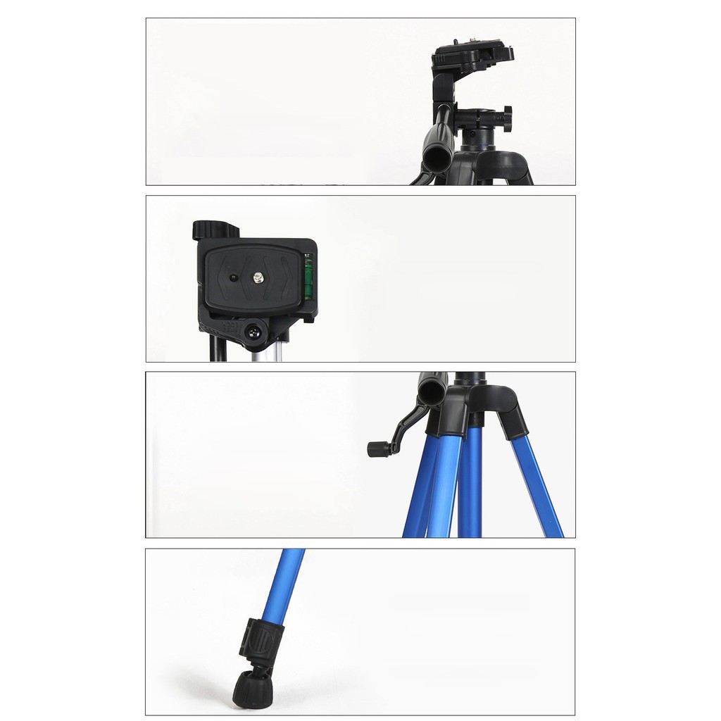 Tripod SK 3366 Tripod Stand 1.4 Meter For Smarphone Camera DSLR Portable Free Holder U