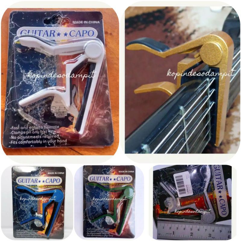CAPO GITAR BESI / CATOK GITAR / GUITAR CAPO