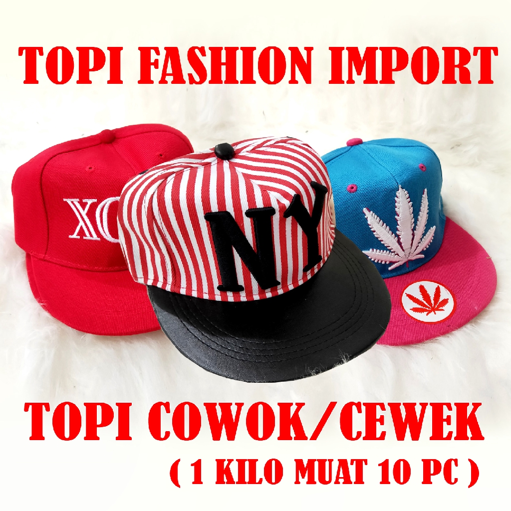 TOPI IMPORT UNISEX PRIA WANITA - TOPI FASHION - TOPI IMPORT