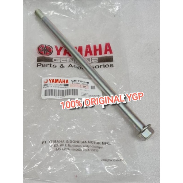 SHAFT PIVOT AS SWING ARM VEGA R NEW JUPITER Z1JUPITER Z WR155 WR 155 ASLI ORI YAMAHA 5LM F2141 00