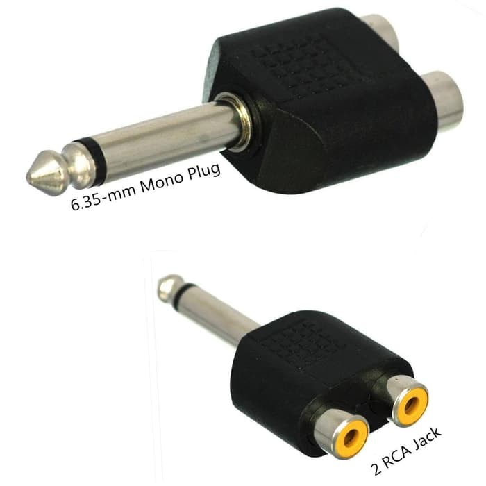 Converter Jack RCA Female To AKAI Male MONO/Jack RCA to Jack akai