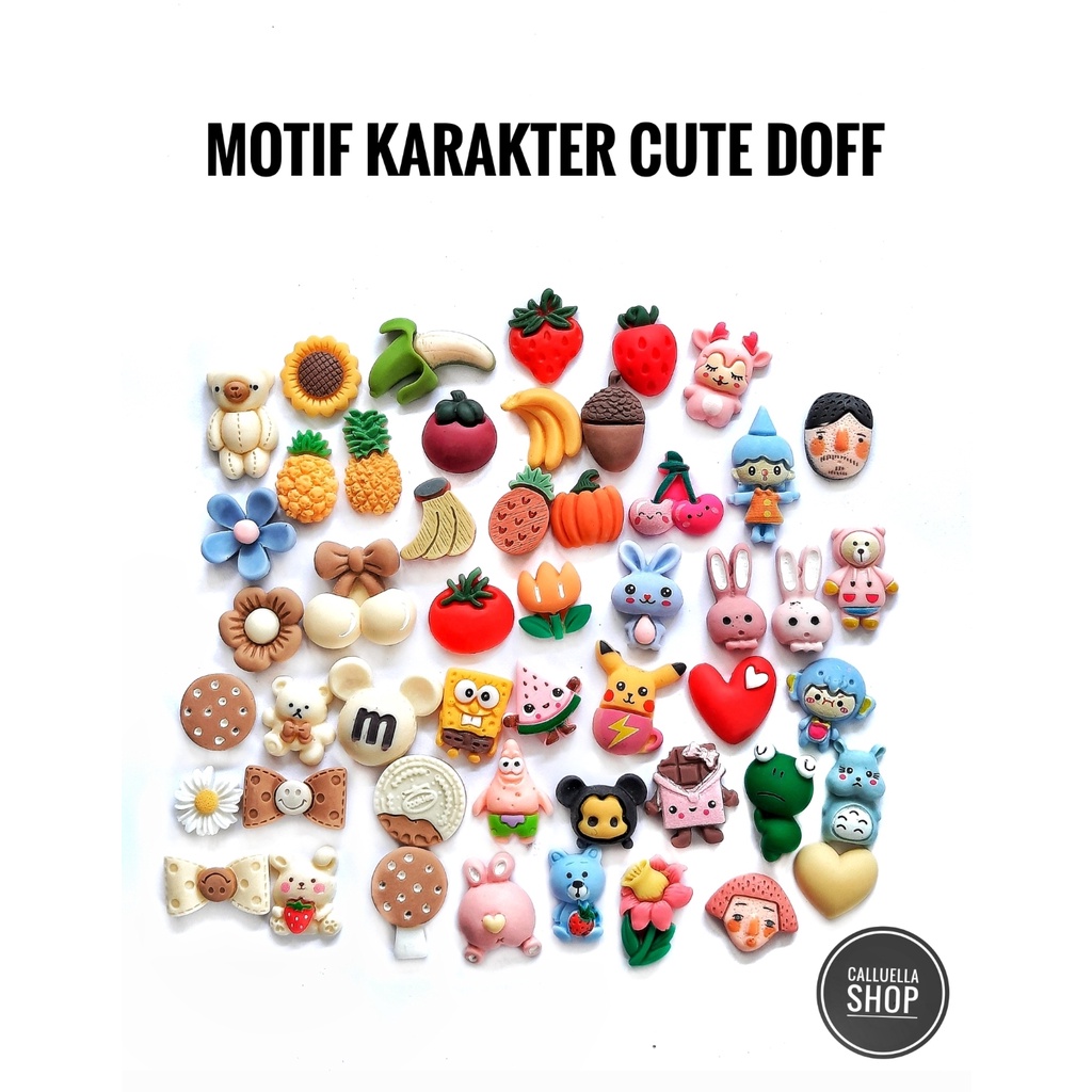 RESIN CLAY TEMPEL MIX MOTIF DAN WARNA MANIK PAREL CINCIN | BAHAN CRAFT CLAY GELANG BROS KALUNG STRAP MASK MASKER PAREL MANIK CRAFT KERAJINAN LUMAJANG FASHION-Claymixmotifcute10bj