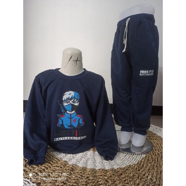 SETELAN JOGER ANAK/SETELAN JOGER ANAK FREE FIRE