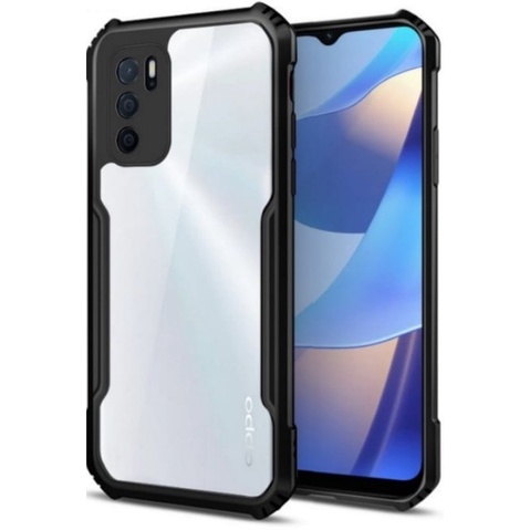 Case OPPO A16 / OPPO A74 A95 2021 Terbaru Hard Case Armor Silikon Protection Camera