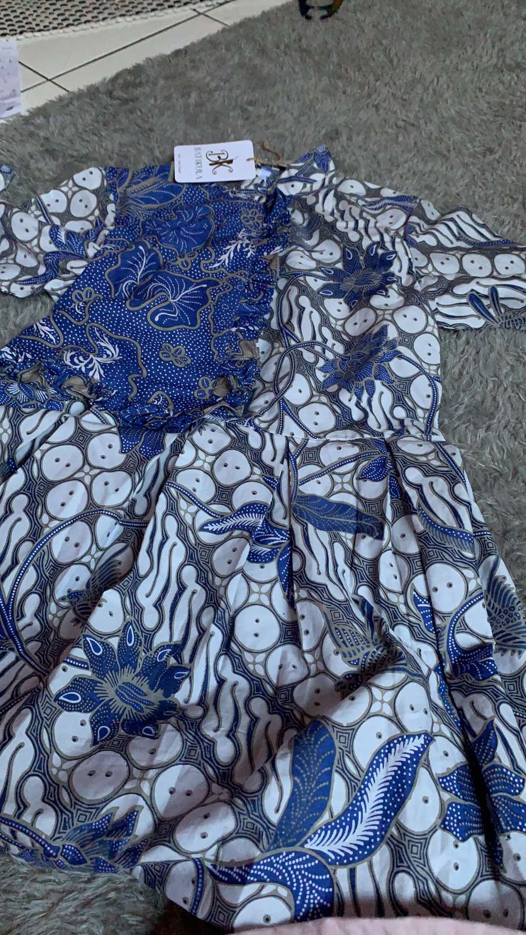 Nadira Tunik Batik Kerja Kantor Wanita