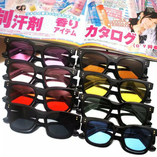 kacamata fashion small candy color sunglasses pria wanita