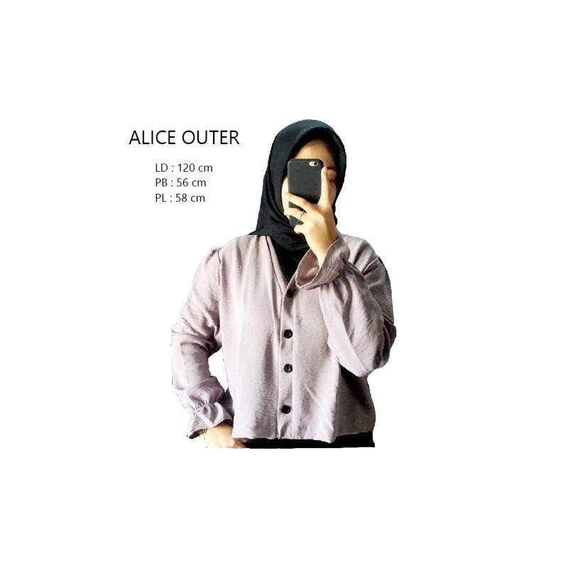 ALICE in grey outer
