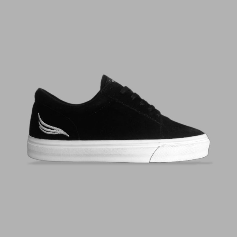 GEOVINCO - Sepatu Sneakers Original Geovinco MOUSE Hitam Unisex Shoes Vulcanize Double Foxing Sekola