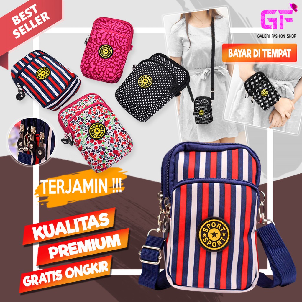 TAS SELEMPANG WANITA SLEMPANG SLING BAG MINI KECIL FASHION CEWEK KOREA IMPORT SIMPLE MURAH COD GF615