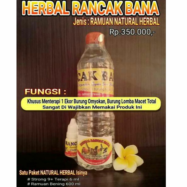 HERBAL RANCAK BANA NATURAL HERBAL