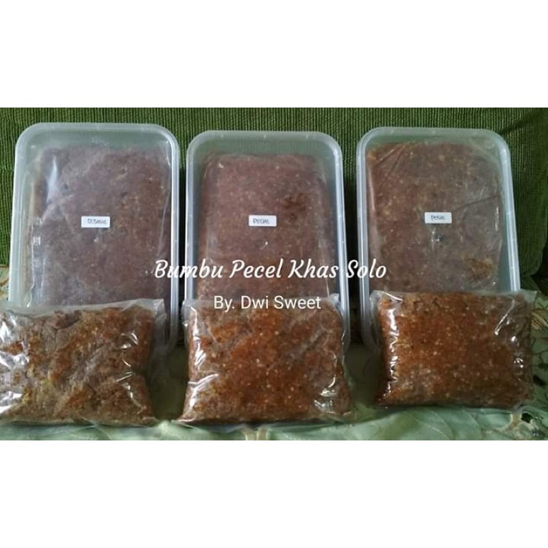 

BUMBU PECEL KHAS SOLO 250gr, 500gr, 1kg