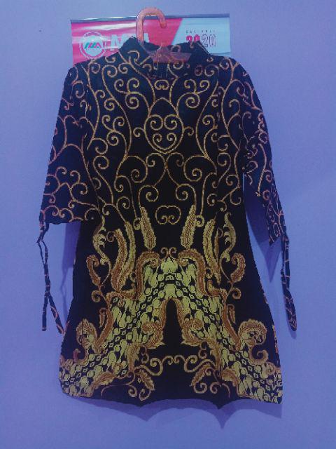 Waow Banget Batik - Sania Ruffle Batik Couple Ori Ndoro Jowi Dnt Garansi Termurah Shopee - Shopashop