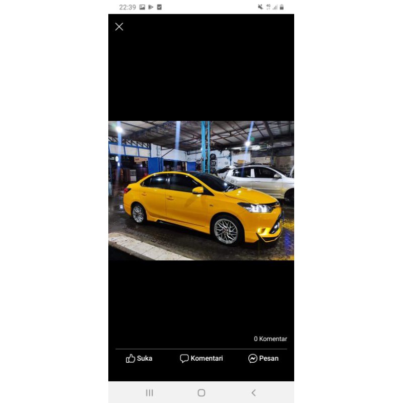 bodykit vios gen 3 depan