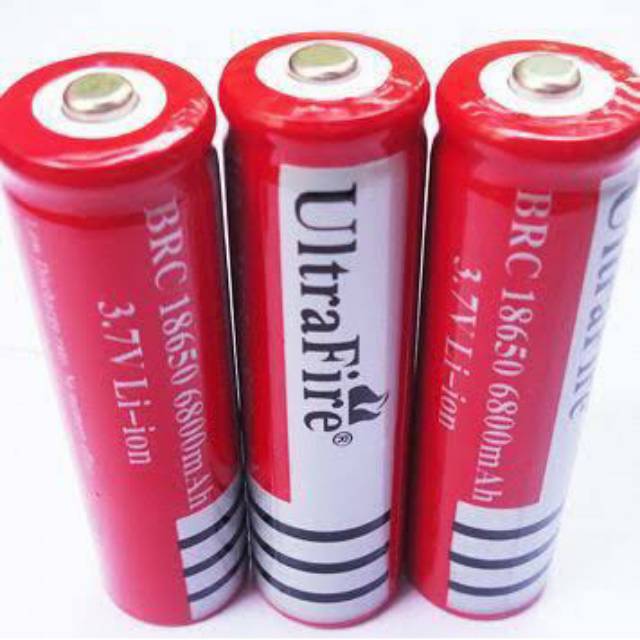 Batre Recharge Ultrafire 18650 6800mAh TERLARISSSS