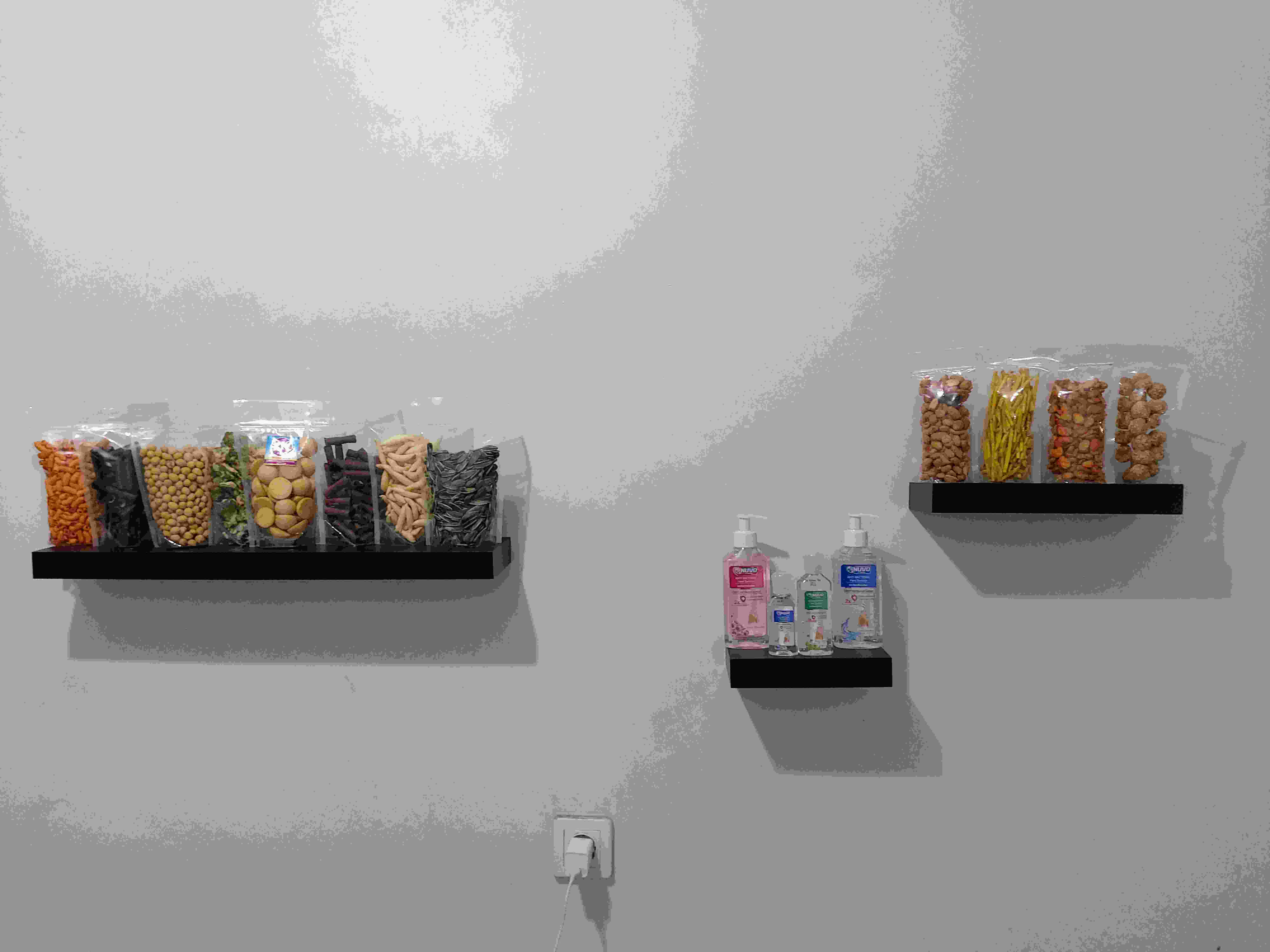 Set Rak Ambalan Dinding Minimalis 3 Pcs Uk. 30,40,60 Cm