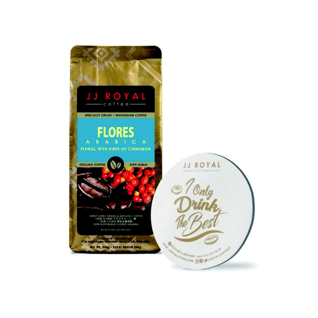 

JJ ROYAL FLORES ARABICA 200GR BIJI
