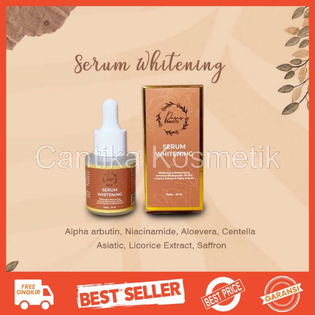 [TERLARIS] WHITENING SERUM PARAS BEAUTY BPOM