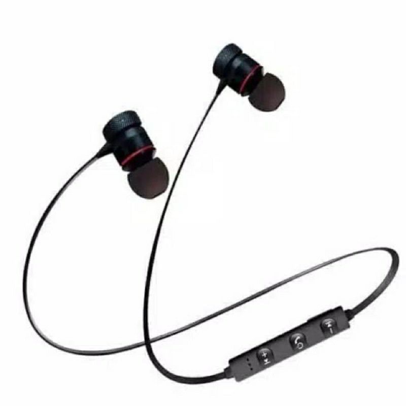 Headphone Bluetooth J Sport Magnet Wireless Magnetic headset handsfree earphone