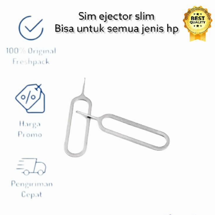 SIM CARD EJECTOR JARUM TUSUK PEMBUKA KARTU HP / SIMCARD EJECTOR / JARUM KARTU SIM CARD NOSSY EJECTOR PIN