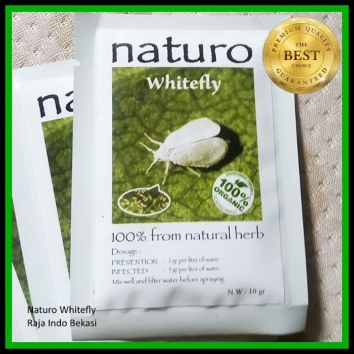 Naturo Whitefly Natural Herb Pestisida Nabati Insectisida Organik Top