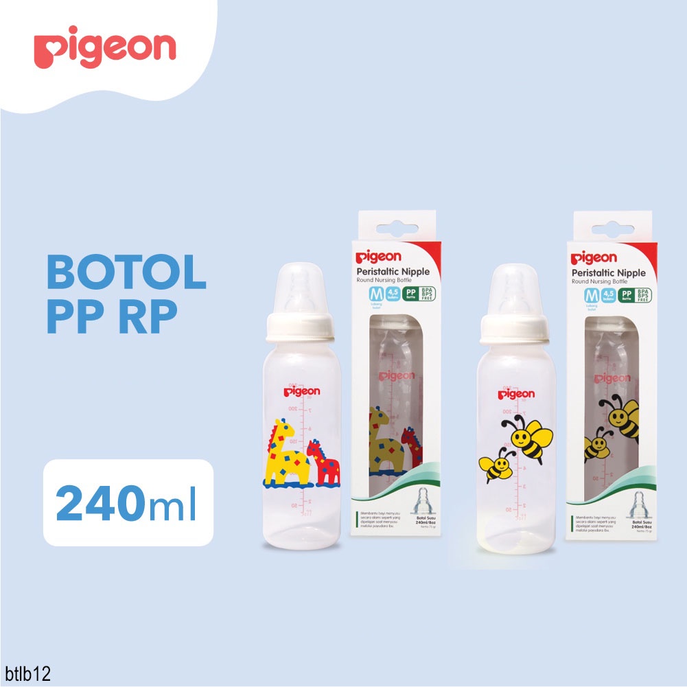 Botol dot bayi pigeon 240 ml / botol dot bayi size besar murah / pigeon dot bayi 240 ml BTLB12