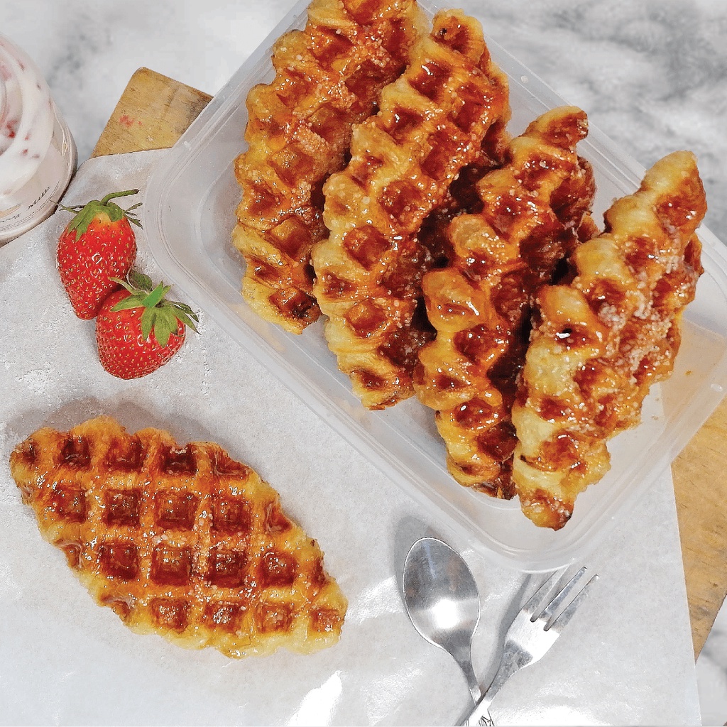 

Croffle (Croissant Waffle)