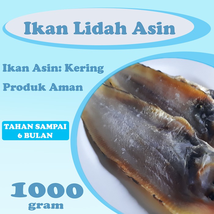 

Ikan Asin Sebelah/ Lidah