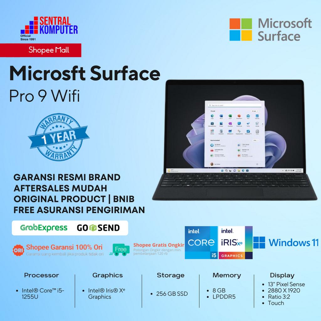 Microsoft Surface Pro 9 i5-1235U RAM 8GB SSD 256GB 13" Windows 11 Home