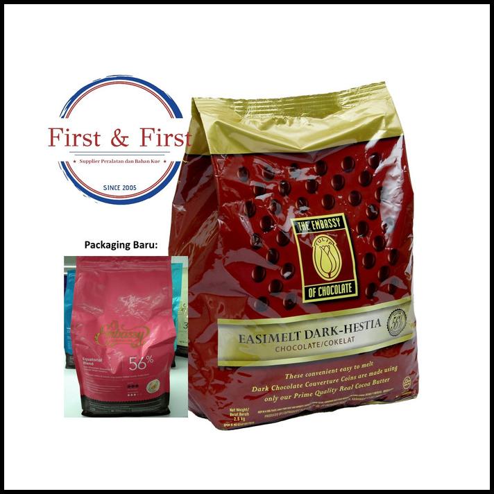 

Coklat Tulip Easy-Melt (Mudah Meleleh) Dark Hestia 2,5 Kg
