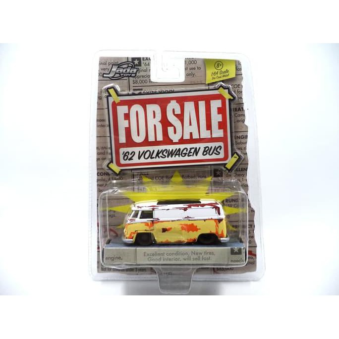 JADA 1/64 FOR SALE 62 VOLKSWAGEN BUS