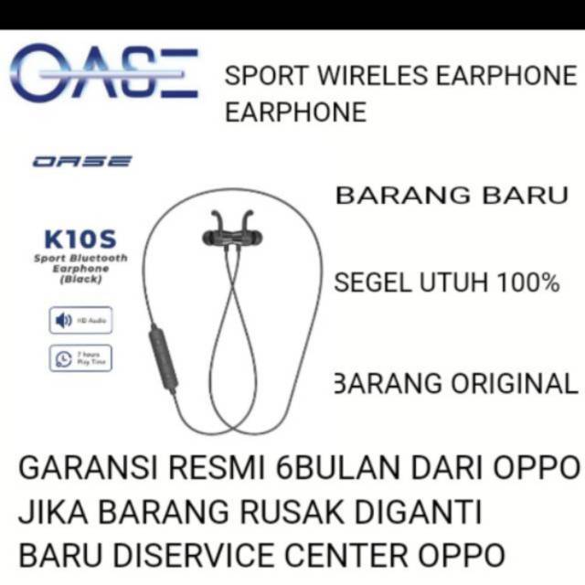 WIRELESS EARPHONE OASE ORIGINAL 100% BERGARANSI OASE