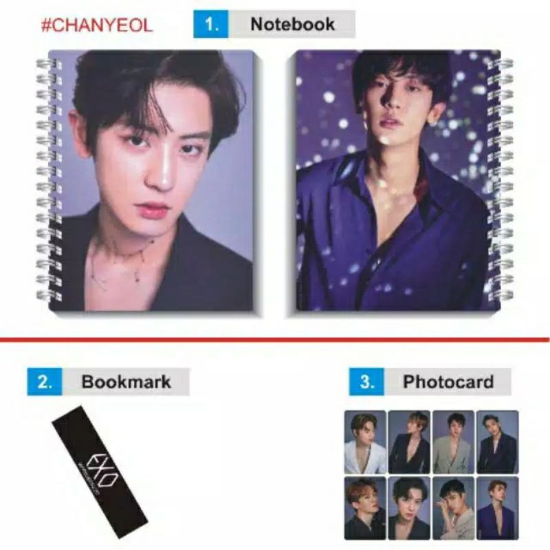 

NOTEBOOK KPOP EXO SEASON GREETING MEMBER