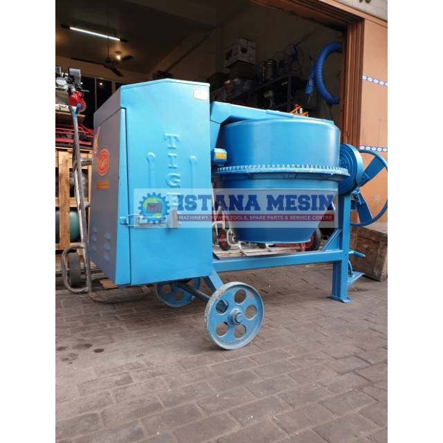 MOLEN PENGADUK SEMEN TIGER 350L MESIN SEMEN BETON COMPLETE MESIN 7PK