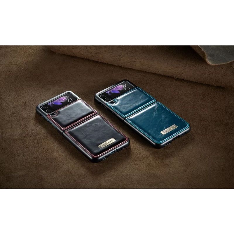 CaseMe Samsung Galaxy Z Flip4 ZFlip4 Z Flip 4 Flip Cover Leather Case Casing HP