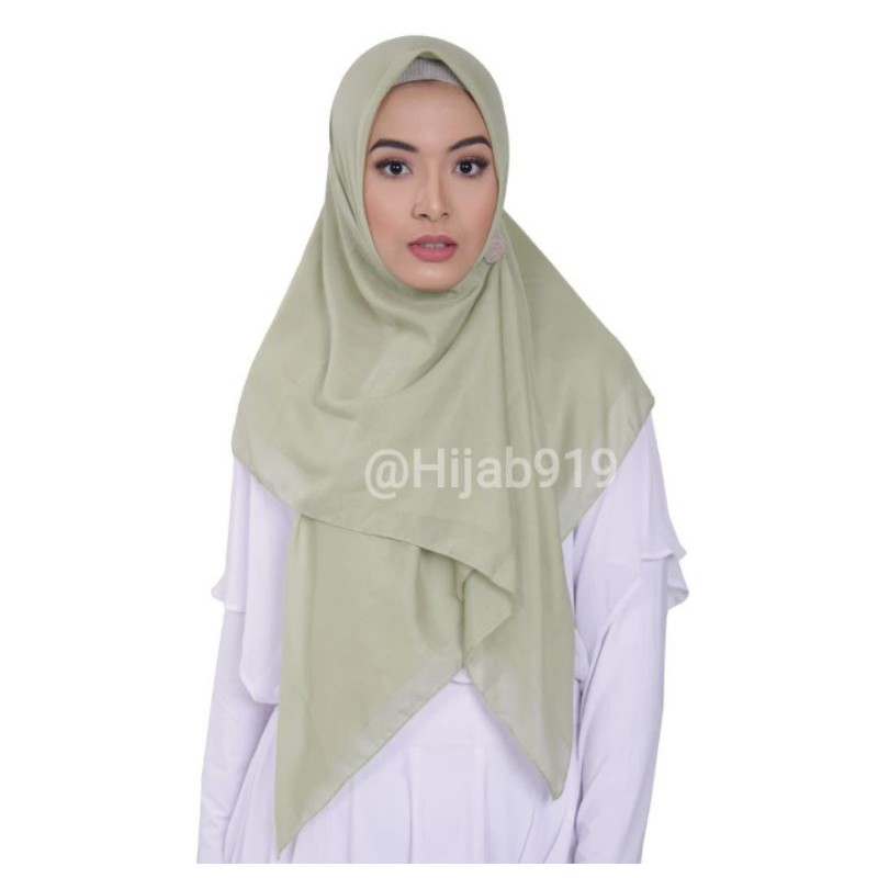 SCARF ELZATTA POLOS KEIVA VABIRA HIJAU MUDA