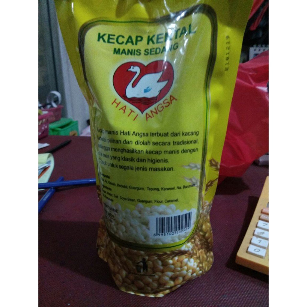 KECAP MANIS HATI ANGSA 600 ML REFILL